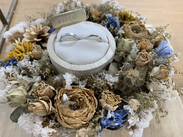 二人で思い出の詰まった指輪を作れて、楽しかったです^ - ^