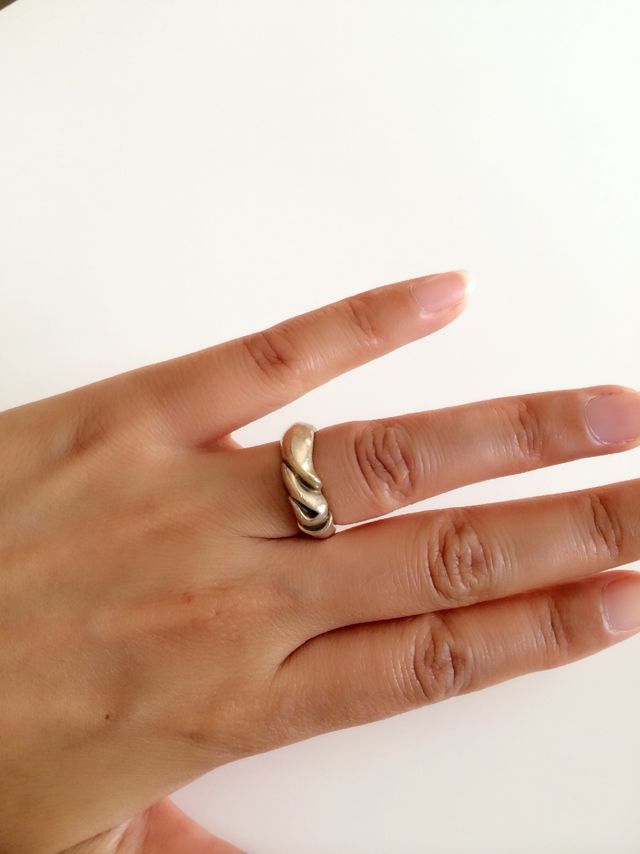 指にはめた感じ