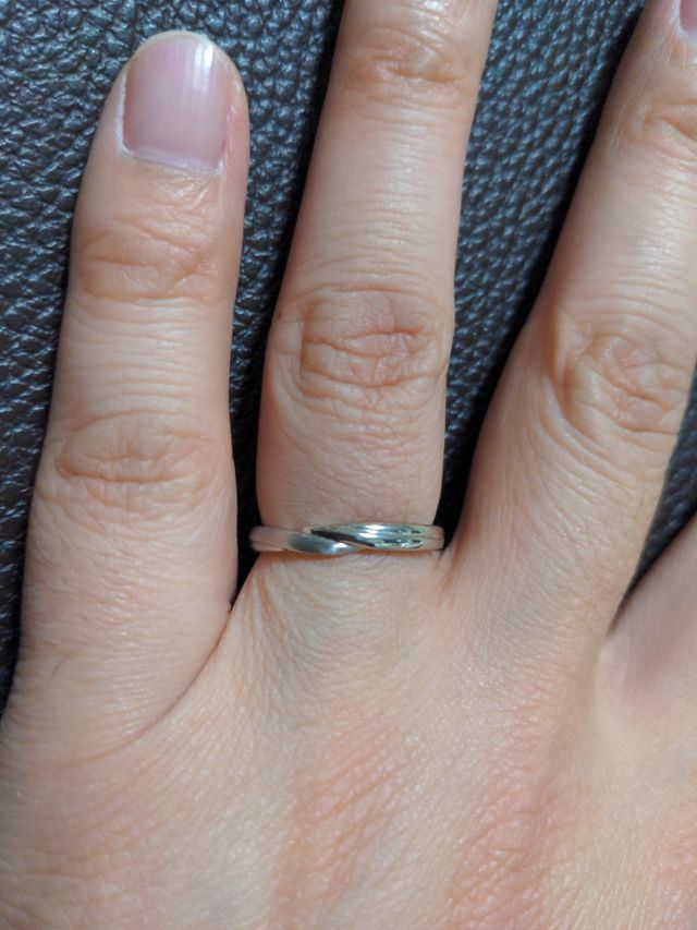 夫婦でお揃いのデザインです。