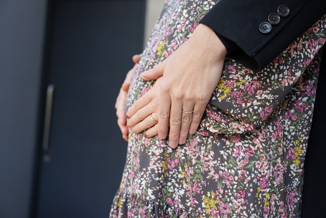 マタニティの写真も撮ってくださいました。