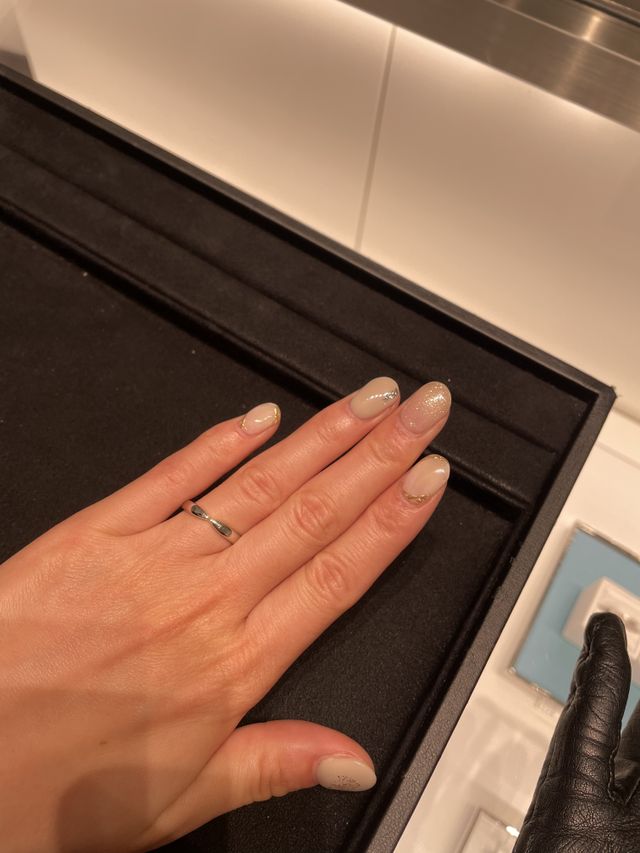 ティファニーハーモニーに憧れて見に行きました。