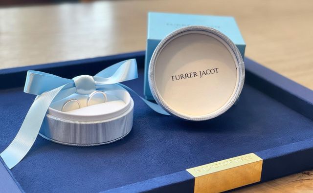 指輪を購入した際に撮影させていただいた写真