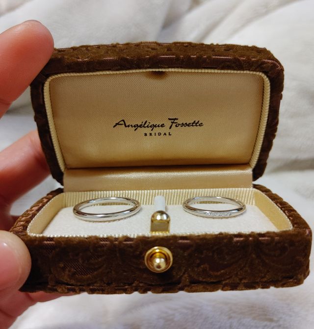 ジュエリーボックスもアンティークっぽくてすごく可愛い！