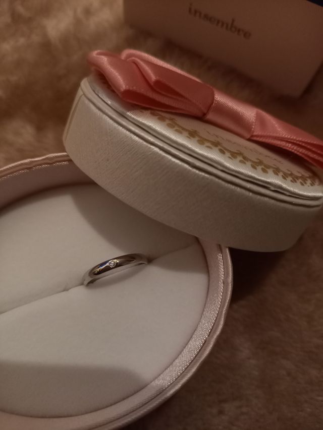 リングボックスに入ったリング