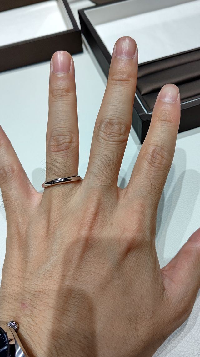 着用時の写真です