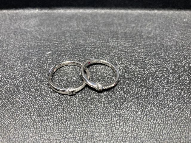 フェデリングの結婚指輪です。
気に入っています。