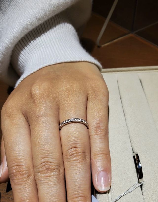 右下のリングは男性用でおすすめしていただいたものです。
