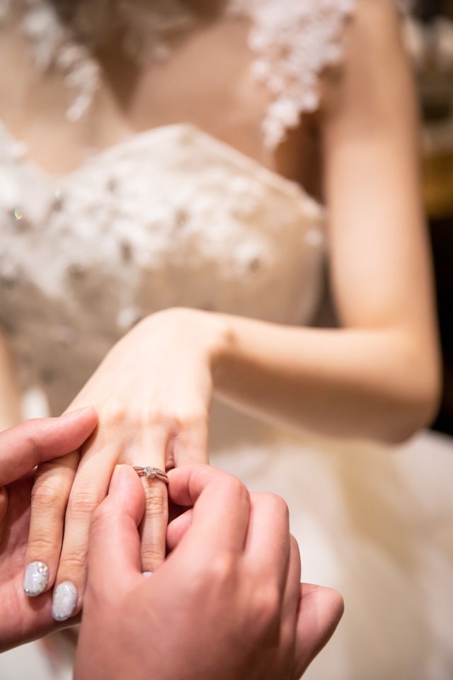 前撮り撮影の写真。お気に入りにセットリング。