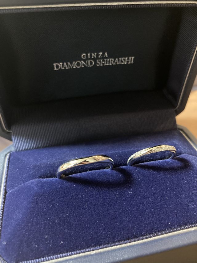 結婚指輪です。