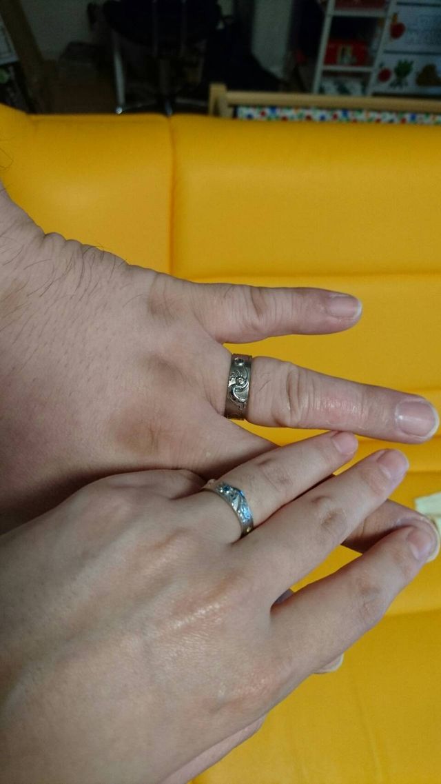 2人の大好きなココペリをデザインして頂きました♪