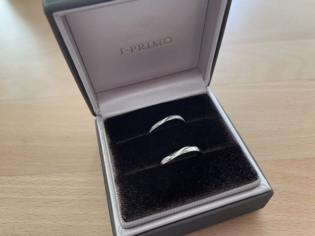 実際に購入した指輪です