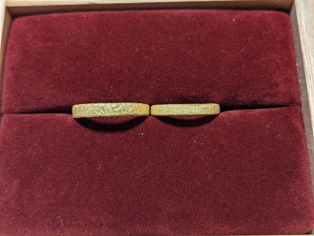 指輪の裏側です