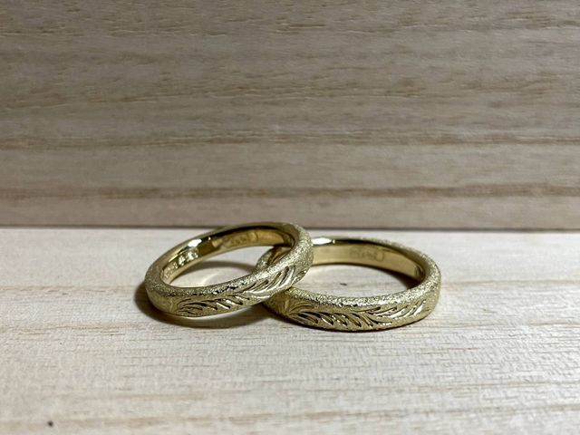 完成時にお店の方が撮影してくれました