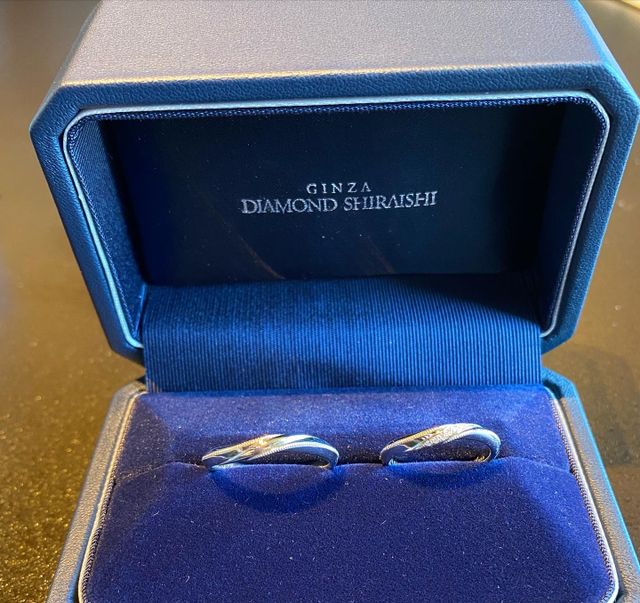 クレール5の結婚指輪です。