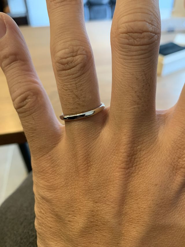 指輪の写真