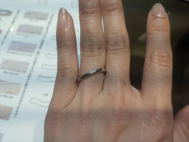 細かく模様が出ています