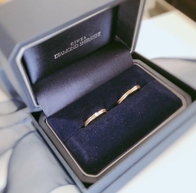 お気に入りの結婚指輪が見つかりました！