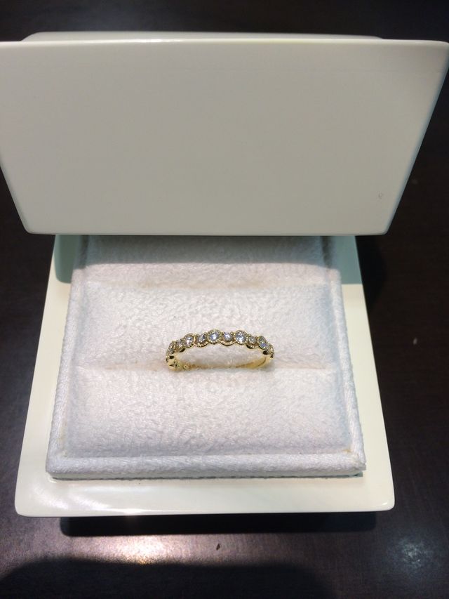 アンティークなデザインに一目惚れ。