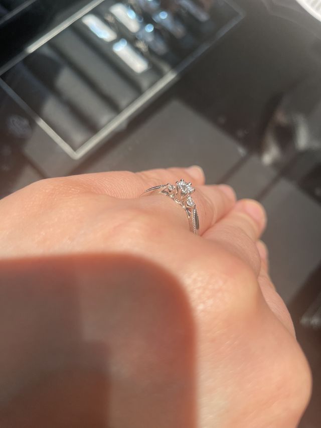 横から見た王冠のデザインが可愛い