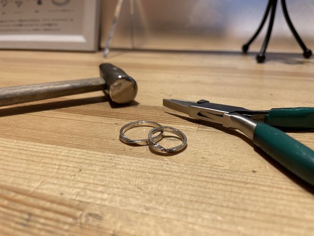 二人で手作り！