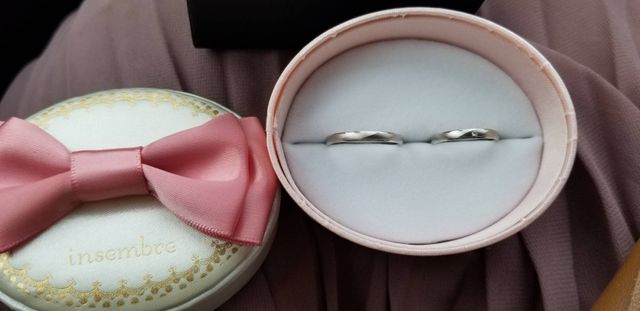 受け取ったその場でパチリ！

感動です！！