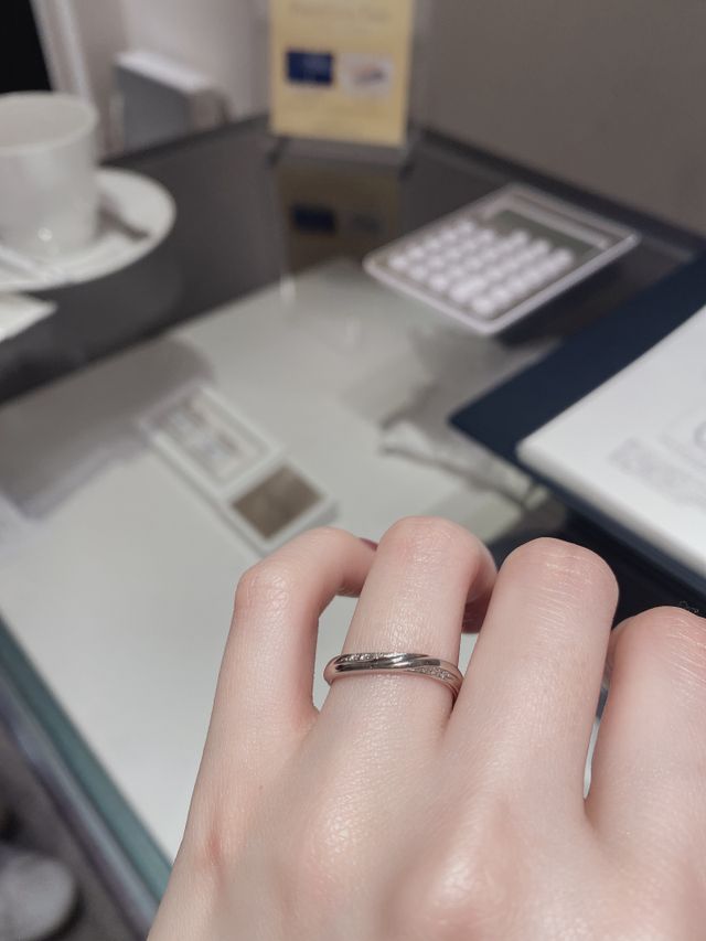 ヴィーナスフェザー、６号を試着しました。