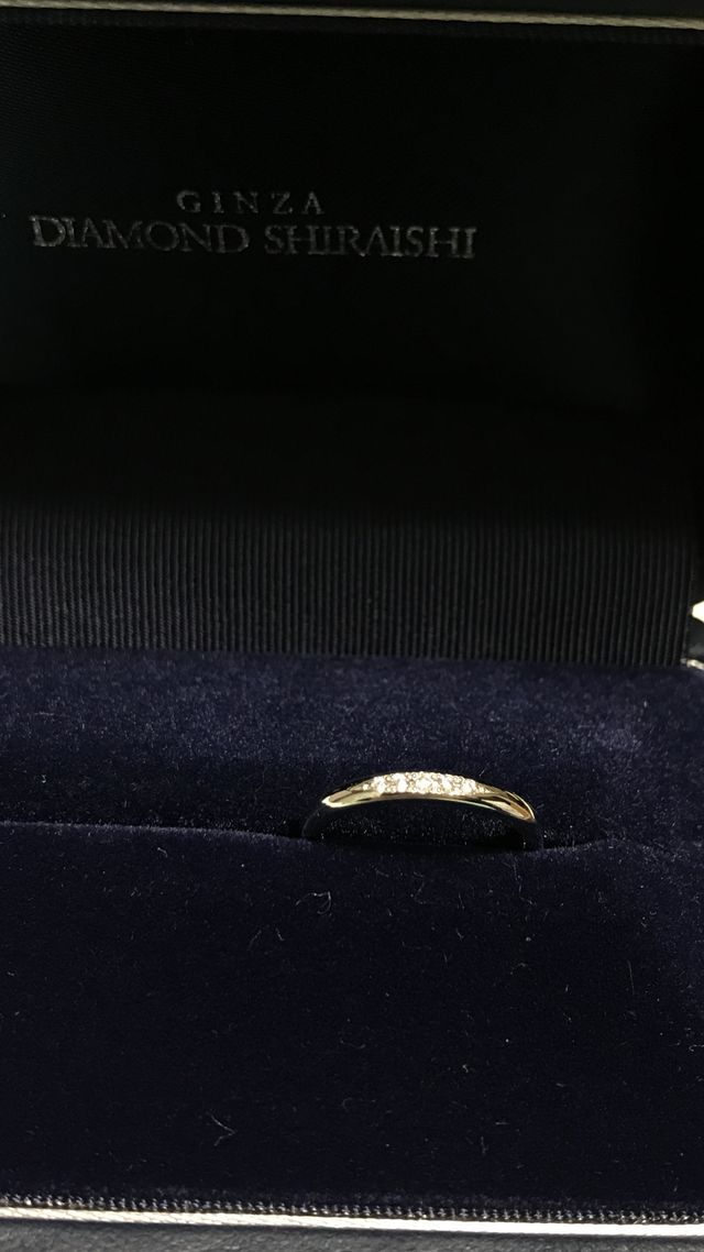 5石のメレダイヤ