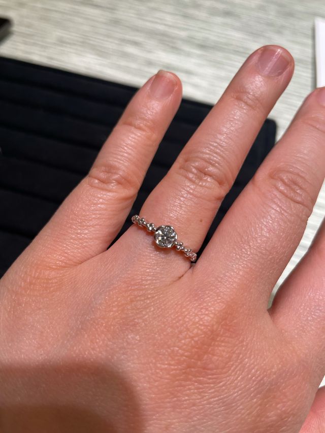 リングがお花みたいになっているタイプ