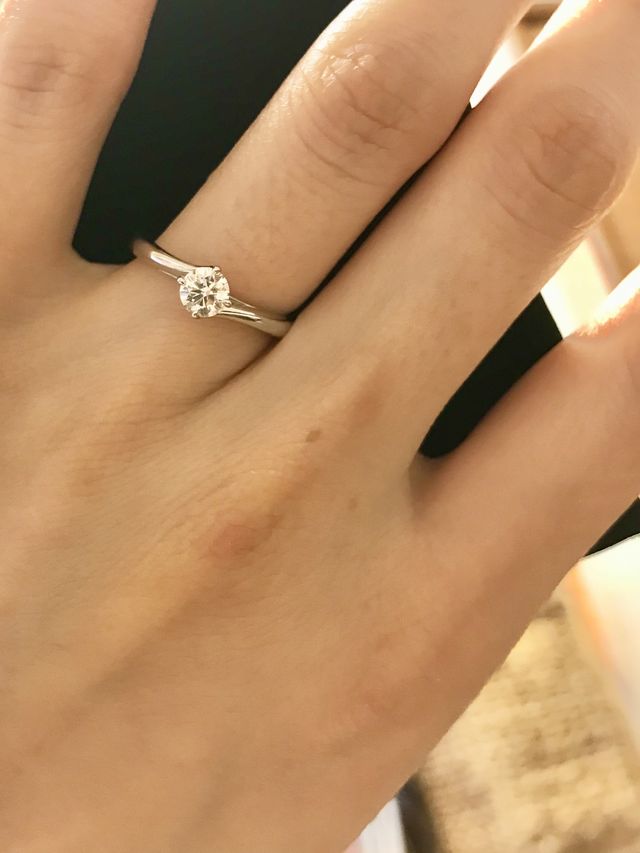 シンプルだけれど輝きがすごく綺麗です