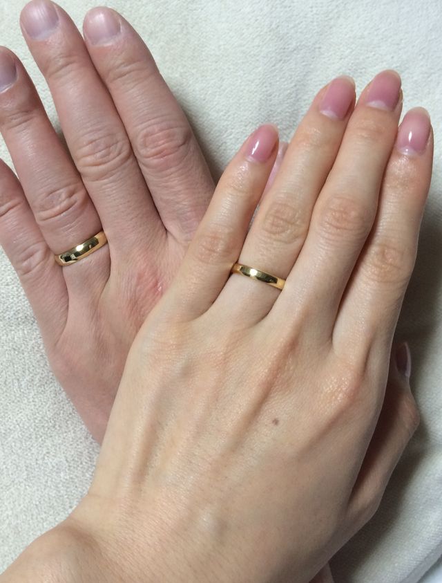 ゴールドは年を重ねても似合う色だと思います