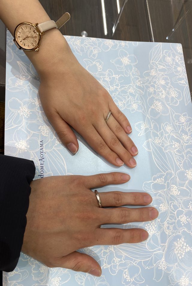 デザインが素敵で、長くつけていても飽きない