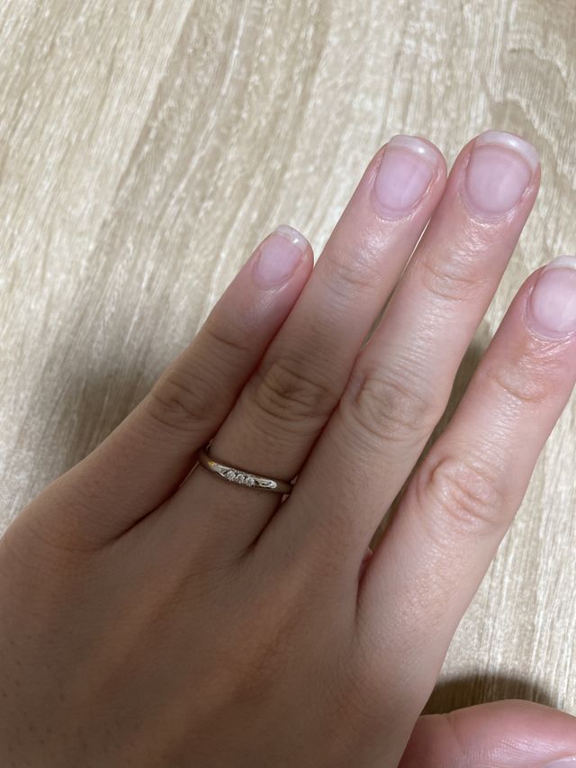 ピッタリのサイズです。