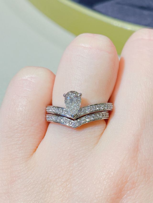 重ね付けをしています。