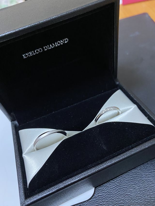 お互いが1番気に入った指輪を選びました！