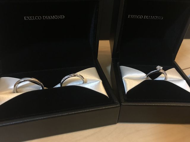 シャンスエターナルリングとセットの男性リングです。