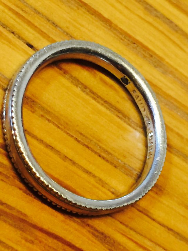 EAU DOUCE 4℃ の結婚指輪です