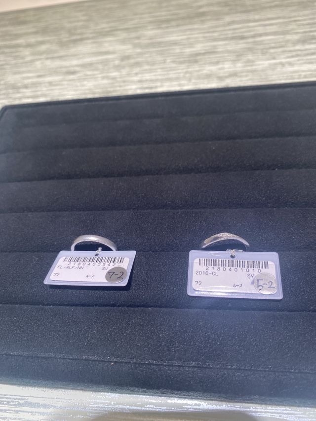 試着したものです