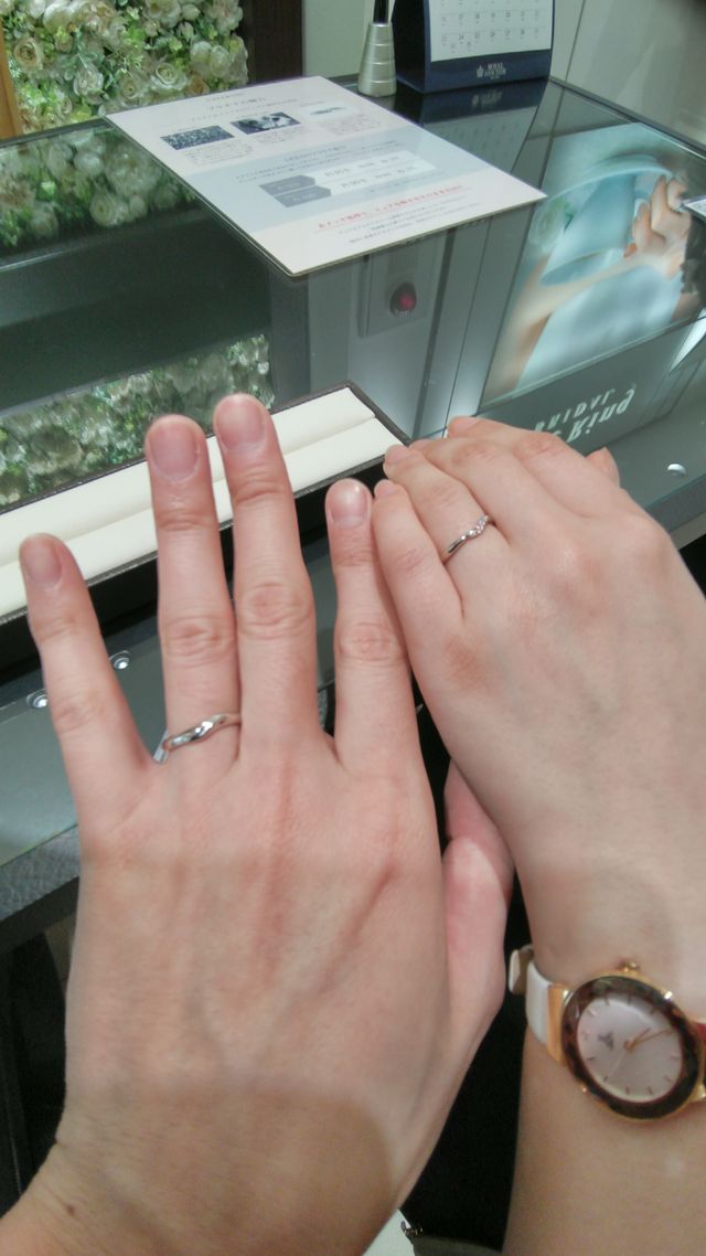 カフェリングの指輪です。