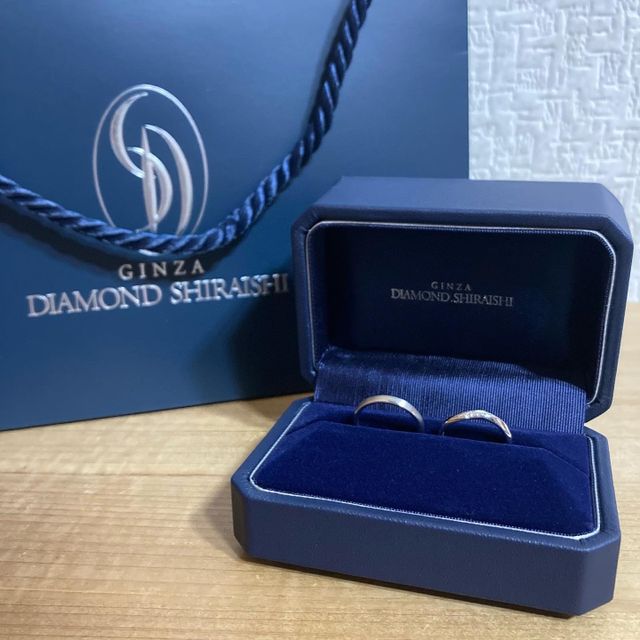 お互いに好みが違ったのでそれぞれ好きなデザインにしました。