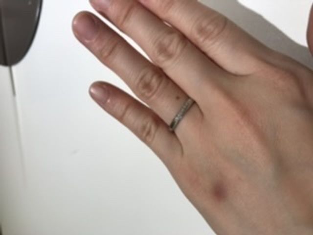 女性用のリングです。