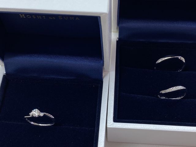 非常に綺麗な指輪です。