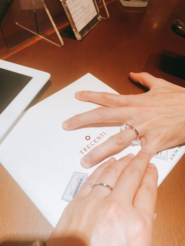 最終的に気に入ったセットリング