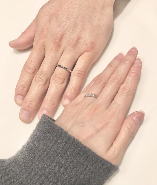 ずっと夢見てた結婚指輪