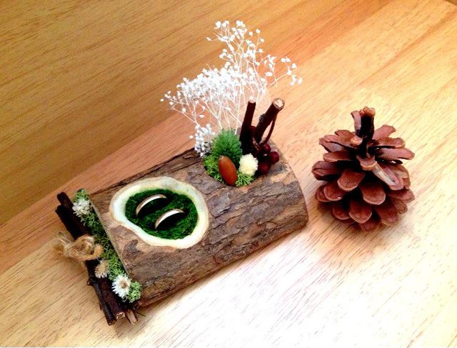 結婚式のため作ったピローに。