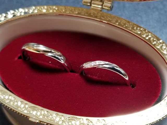 美女と野獣のオリジナルのリングケース付きでした♪