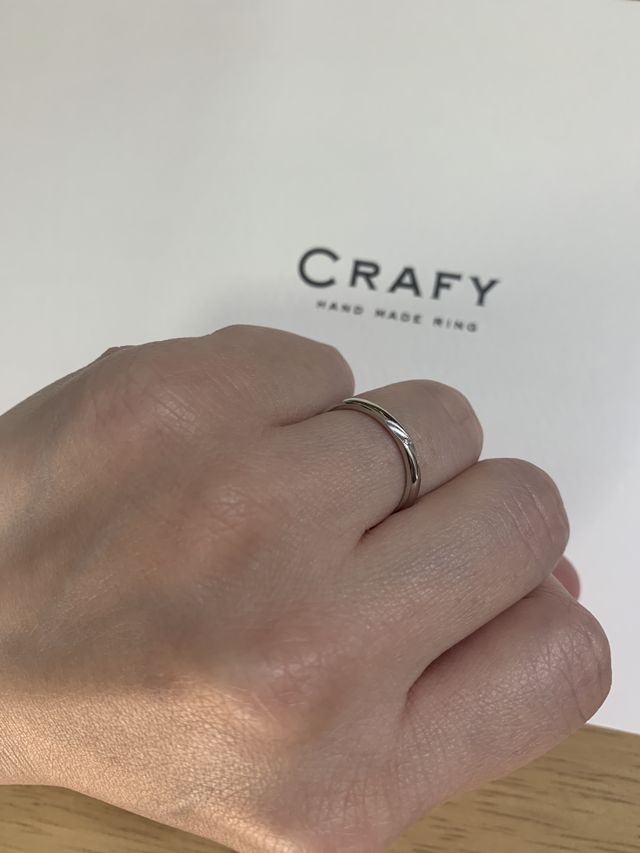 女性用のリングです