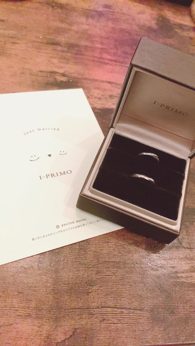 指輪とリングアートの大事です。