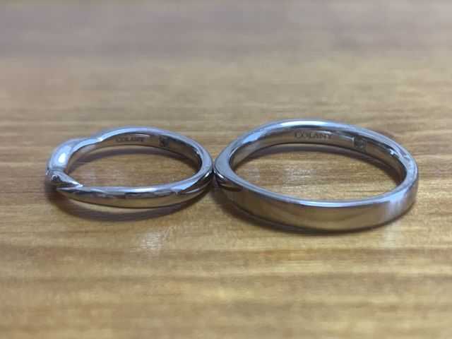 リング内側お守り石の様子