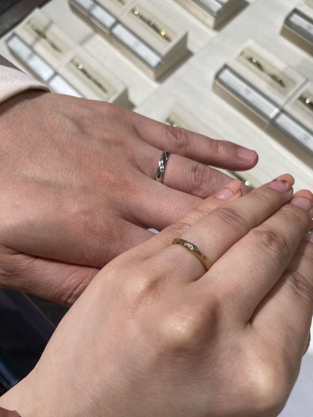 ラプンツェルの指輪
プラチナとゴールド