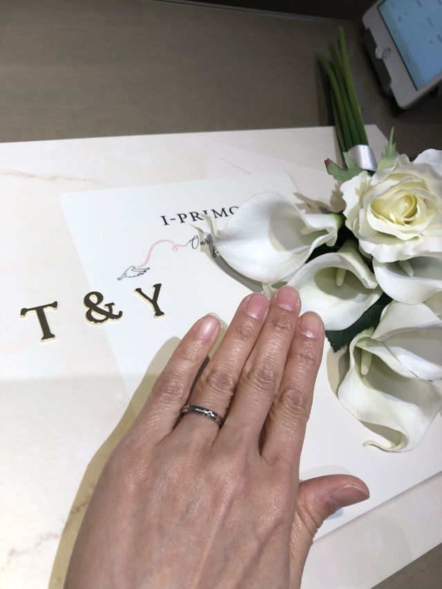 プラチナの光沢感が凄いです！